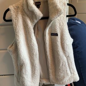 Patagonia furry vest!